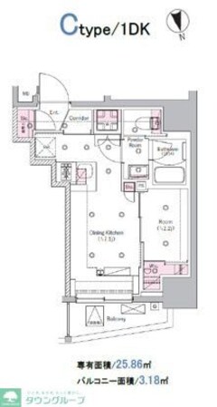 SYFORME ITABASHI IIIの物件間取画像